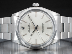 Rolex Oyster Perpetual 34 Argento Oyster 1002 Silver Lining 